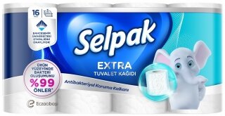 Selpak Extra Antibakteriyel Tuvalet Kağıdı 16 Rulo Tuvalet Kağıdı kullananlar yorumlar